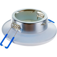 Встраиваемый светильник Ecola MR16 DL80 GU5.3 влагозащищенный IP65 белый 32x93 FW1680EFY