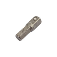 Переходник 1/4" HEX на 1/4" DR, L=25 мм D125ADP14 Jonnesway 46343