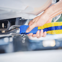 Буксировочный трос Goodyear с шаклами 7 тонн, 5 метров GY004006