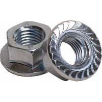 Гайка с фланцем КРЕП-КОМП DIN 6923, М12, 10 шт. гф12мф