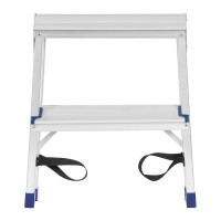 Двусторонняя алюминиевая стремянка РемоКолор 2 ступени 63-0-022