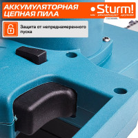 Аккумуляторная цепная пила Sturm CSC1808BL