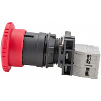 Выключатель Briswik КМЕ 5611м-Ф красный IP65 УХЛ2 10А 1но 1нз aB-PG-5Ai-0221
