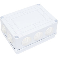 Распаечная коробка с крышкой ANDELI 150х110х70 10 входов, IP65 ADL18-602