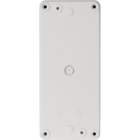 Корпус TDM ELECTRIC КП103 c козырьком для кнопок 3 места IP66 ABS желтый SQ0705-0013