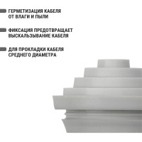 Сальник TDM ELECTRIC d=20мм (Dотв.бокса 23мм) SQ0814-0001