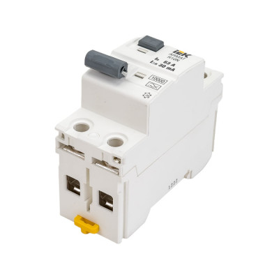 Выключатель дифференциального тока IEK ARMAT R10N 2P 63А 30мА тип A AR-R10N-2-063A030