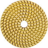 Черепашка АГШК алмазный гибкий диск для влажной шлифовки 125 мм, P 100 Strong СТБ-31200100