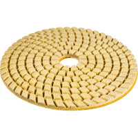 Черепашка АГШК алмазный гибкий диск для влажной шлифовки 125 мм, P 120 Strong СТБ-31200120