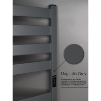 Полотенцесушитель INDIGO Oktava Slim 5 electro 60/50 таймер, скрытый монтаж, универсальное подключение R/L LСLOKS5E60-50MGRt