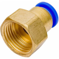 Фитинг металлический 10 мм, 1/2" Pegas pneumatic 5215