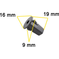 Крепеж для Chevrolet/GM/Lexus/Toyota 10 шт 51Z1620004, 94854203, 9018906028, 9018906188 КрепАвто 0798