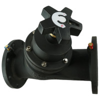 Балансировочный клапан DN.ru чугунный КБЛФ Ду250 Ру16 с ниппелями D080-00393