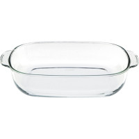 Стеклянная прямоугольная форма appetite 22x14x5 см 0.7 л с ручкой PLH7