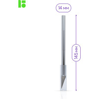 Нож-скальпель канцелярский Berlingo, металлический корпус, 5 лезвий в комплекте, европодвес, 1 шт. BM4118
