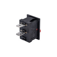 Клавиша Nord-Yada 250V 6А Mini красная (2конт.) ON-OFF (2шт в упаковке) 905469