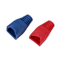 Набор Pro Legend Джек RJ-45 8P8C CAT 5e - 4 шт. Колпачок RJ-45 - 4 шт. разноцв. PL1273