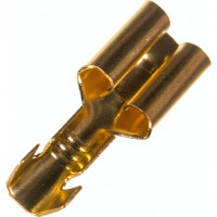 Клемма "мама" Nord-Yada 6.3мм с защелкой (для разъемов) 1.5-2.5кв.мм 906369