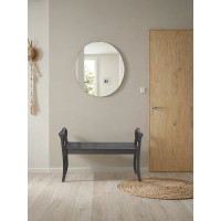 Скамья для прихожей с подлокотниками Мебелик массив, каркас венге 7568