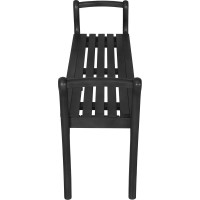 Скамья для прихожей с подлокотниками Мебелик массив, каркас венге 7568