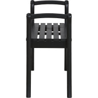 Скамья для прихожей с подлокотниками Мебелик массив, каркас венге 7568