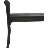 Скамья для прихожей с подлокотниками Мебелик массив, каркас венге 7568