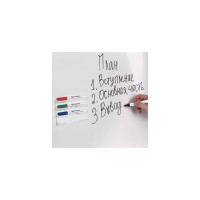 Магнитный держатель BRAUBERG Standard  для 4 маркеров, для доски 130х152 мм 237092
