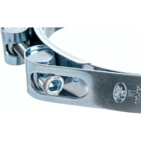 Силовой двухболтовый шарнирный хомут MGF 110-120/24 W1 1-22-24-1-110-120