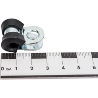 Хомут для крепления труб MGF Руббер 06/15 W1 1-5-15-1-06