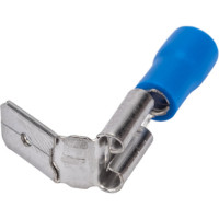 Изолированная клемма "мама"+"папа" Nord-Yada 2в1 6.3мм+штекер-6.3мм 1.5-2.5кв.мм (синяя) 906330