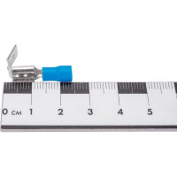 Изолированная клемма "мама"+"папа" Nord-Yada 2в1 6.3мм+штекер-6.3мм 1.5-2.5кв.мм (синяя) 906330