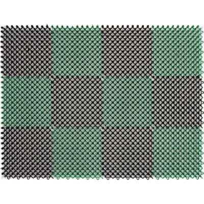 Коврик VORTEX ТРАВКА 42х56 см, черно-зеленый 23001