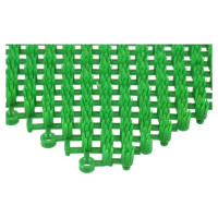 Коврик VORTEX ТРАВКА 42х56 см, черно-зеленый 23001