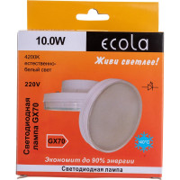 Светодиодная лампа Ecola GX70 LED 10,0W Tablet 220V 4200K матовое стекло 111x42 T7MV10ELC