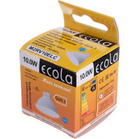 Светодиодная лампа Ecola MR16 LED 10,0W 220V GU5.3 4200K матовая 51x50 M2RV10ELC