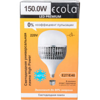 Светодиодная лампа Ecola High Power LED Premium 150W 220V универс. E27/E40 лампа 4000K 280x180mm HPV150ELC