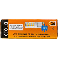 Светодиодная лампа Ecola G9 LED 5,0W Corn Micro 220V 2800K 320 50x16 G9RW50ELC