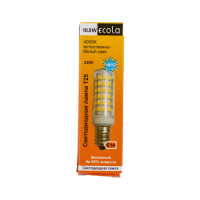 Светодиодная лампа Ecola T25 LED Micro 10.0W E14 4000K 340 кукуруза 65x18 mm B4TV10ELC