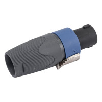 Кабельный 4-контактный разъем типа спикон PROCAST cable M-SP4NC SPEAKON-male НФ-00000437