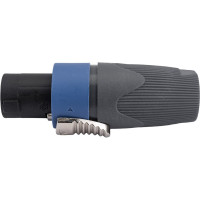 Кабельный 4-контактный разъем типа спикон PROCAST cable M-SP4NC SPEAKON-male НФ-00000437