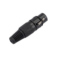 Разъем PROCAST cable XLR6/Female XLR female, черный НФ-00000430