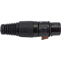 Разъем PROCAST cable XLR6/Female XLR female, черный НФ-00000430