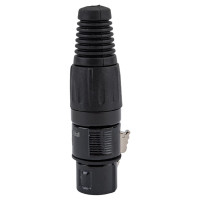 Разъем PROCAST cable XLR6/Female XLR female, черный НФ-00000430