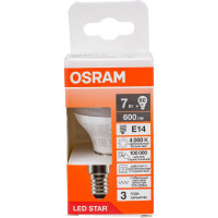 Светодиодная лампа Osram LSCLP60 7W/840 230VFR E14 10x1 4058075695955