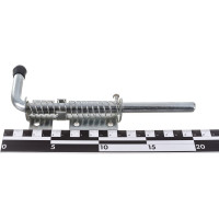 Гаражная задвижка Левша ЗГ-200 цинк У4-0412.Ц