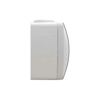 Розетка UNIVersal Клио с/з IP44 белая К2228