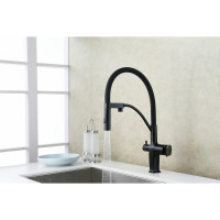 Смеситель для кухни Lemark Bronx с подключением к фильтру с питьевой водой LM3761BL