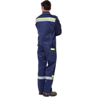 Костюм Эксперт Спецодежда Комфорт 2, темно-синий/неоновый, р. 44-46, рост 182-188 6446000033374