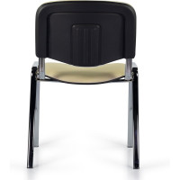 Стул Staff Iso Lite хром, кожзам бежевый (Z-21) CF-008 532568