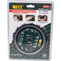 Диск отрезной цепной по дереву 125х22.2 мм, толщина реза 6 мм FIT 37649